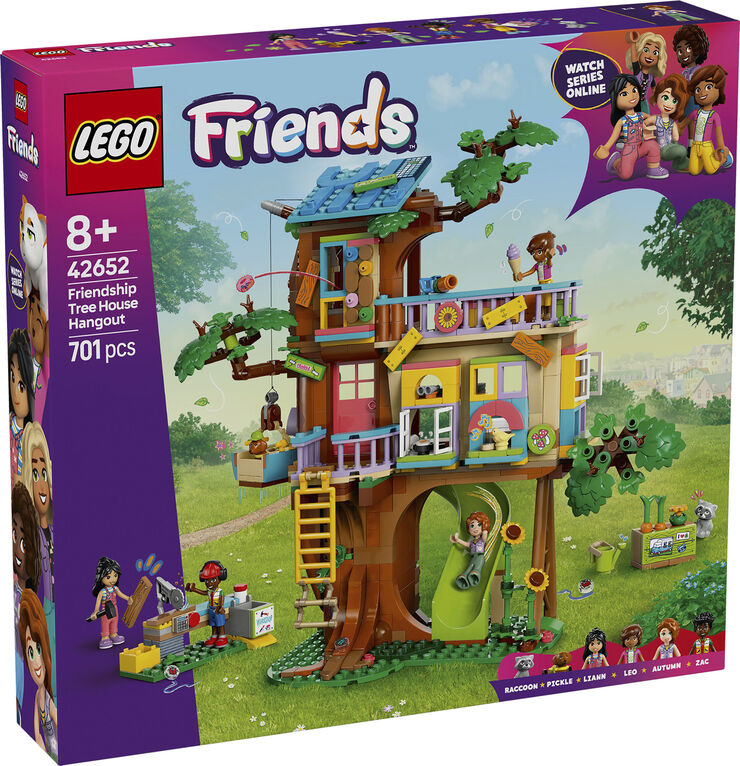 Lego Venskabs-trætophus og krea-område 42652
