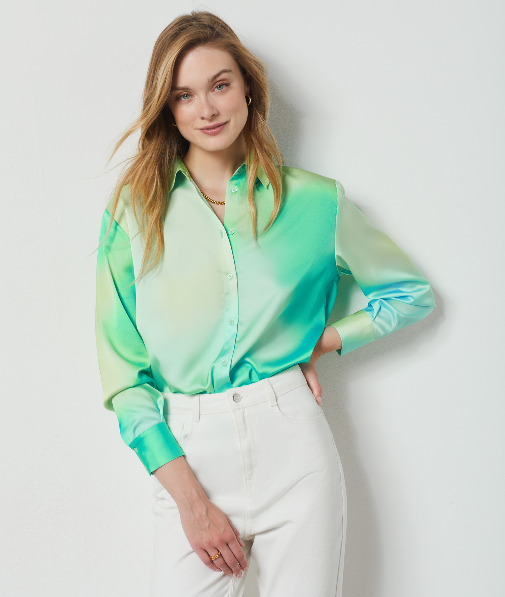 Chemise manches longues