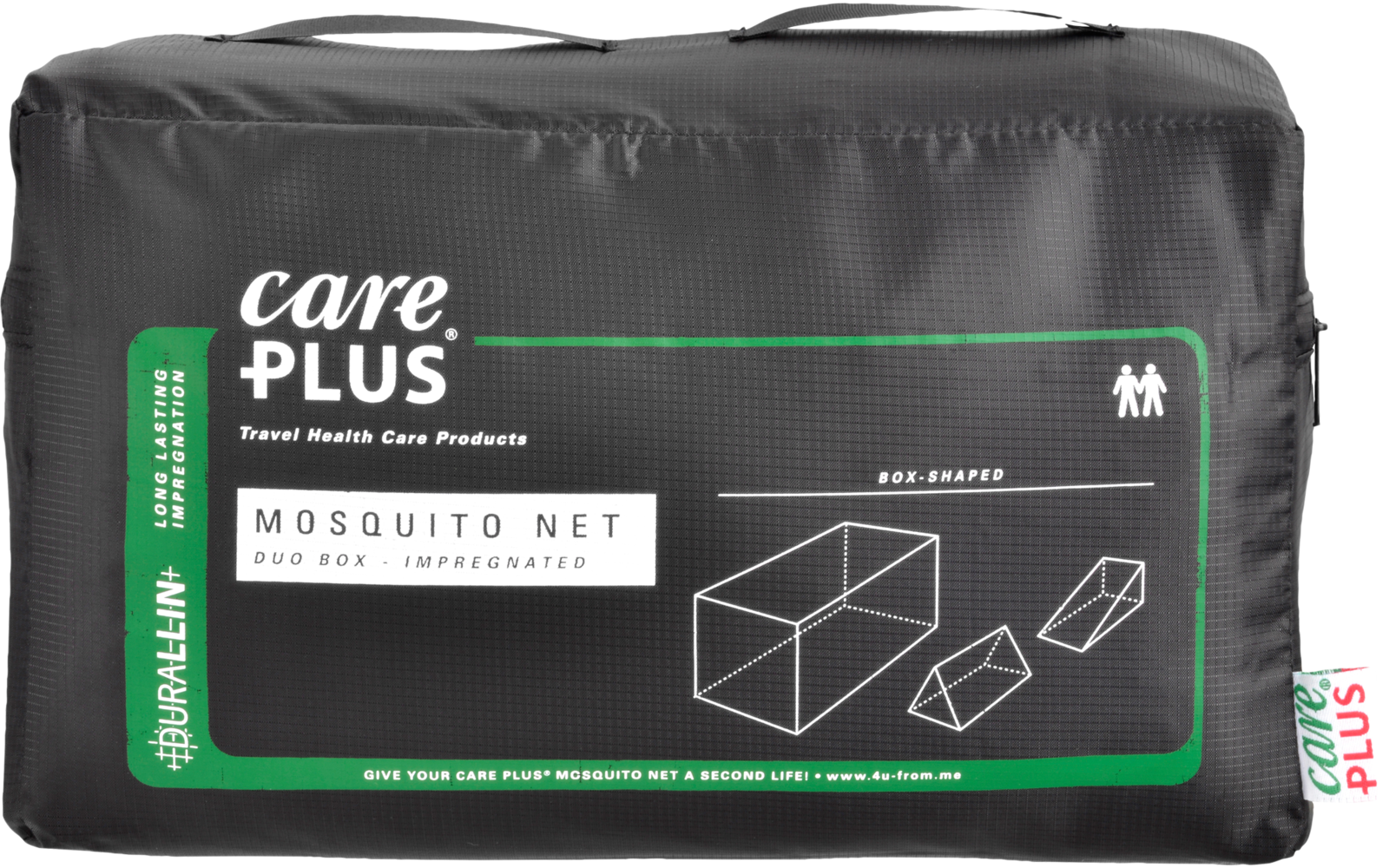 Care Plus Duo Box Durallin Moskitonetz mit Langzeitimprägnierung 2 Personen