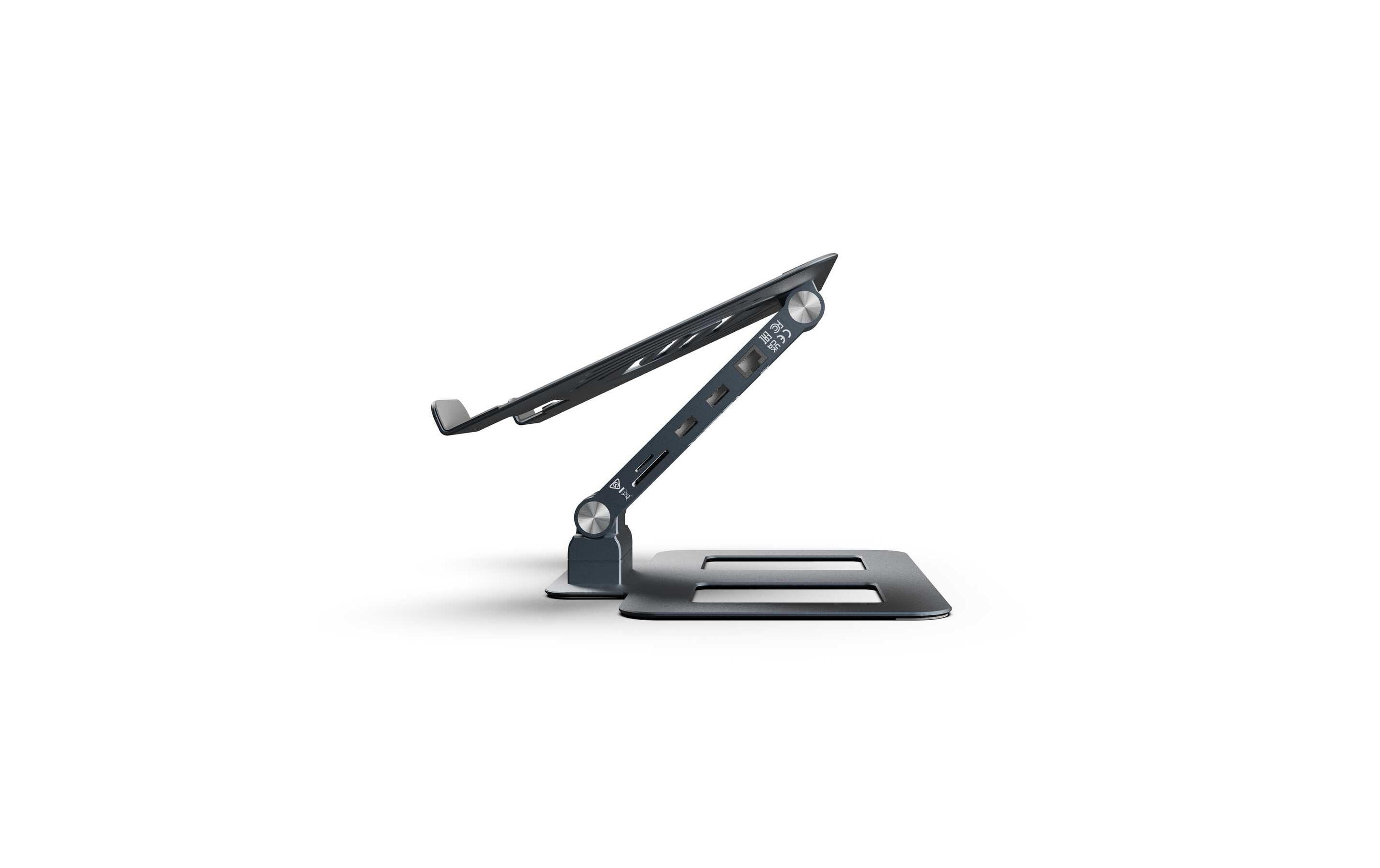 Laptopständer Reloop Stand Hub Pro<br>Laptop-Ständer und 10-in-1-Multimedia-Hub
