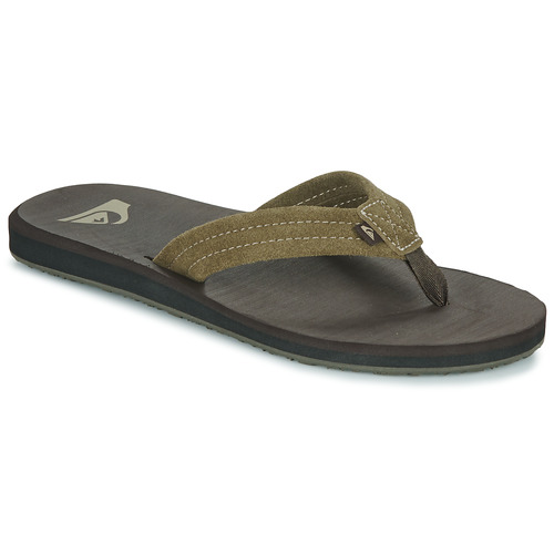 Quiksilver - CARVER SUEDE CORE - Kaki / Noir
