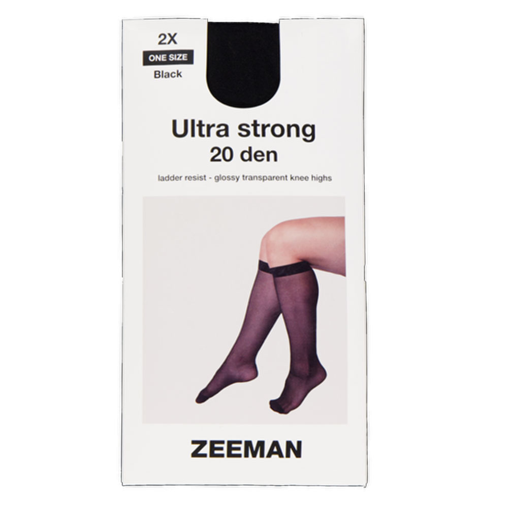 Dames kniekousen Zwart kopen? Goed en goedkoop