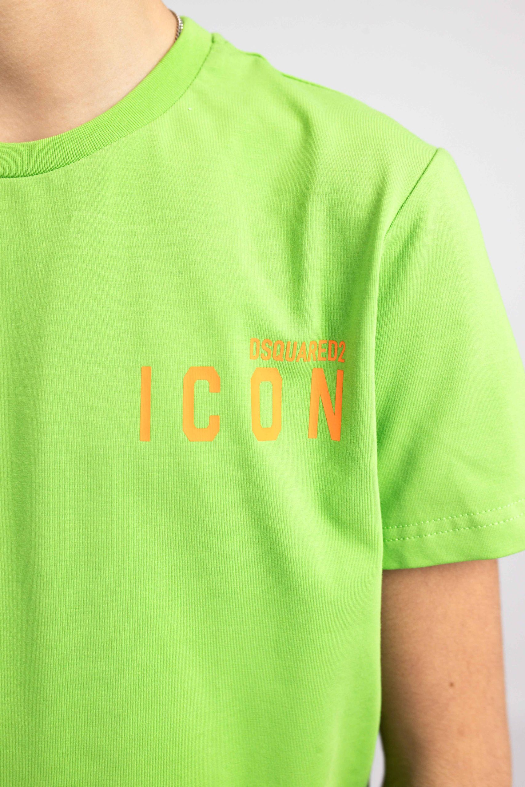 Dsquared2 Icon Maglietta T-Shirt Kids Groen