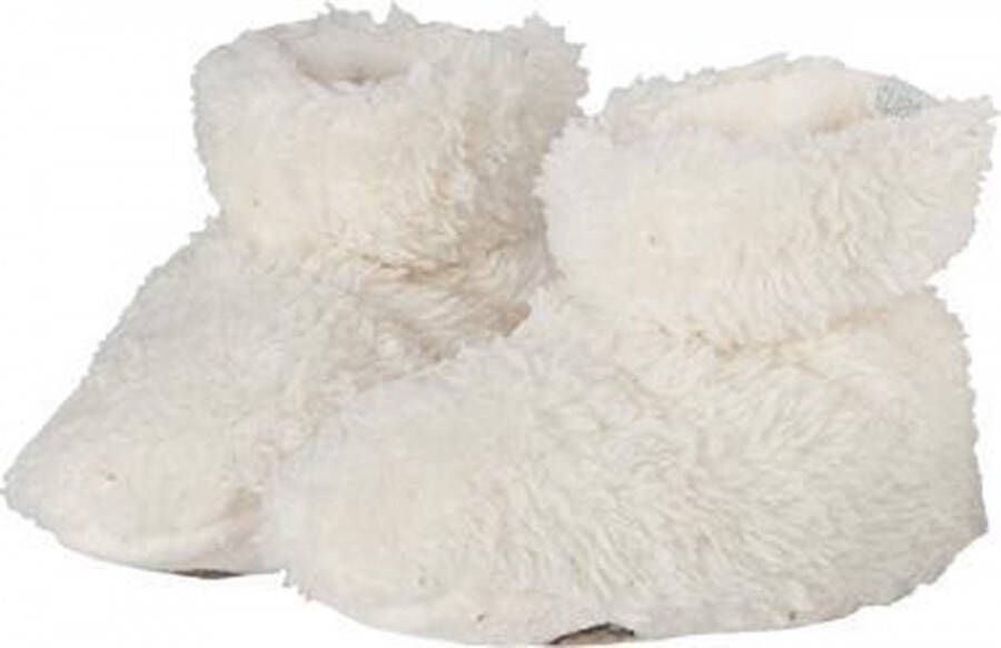 Barts Noa slofjes ecru Teddy Effen