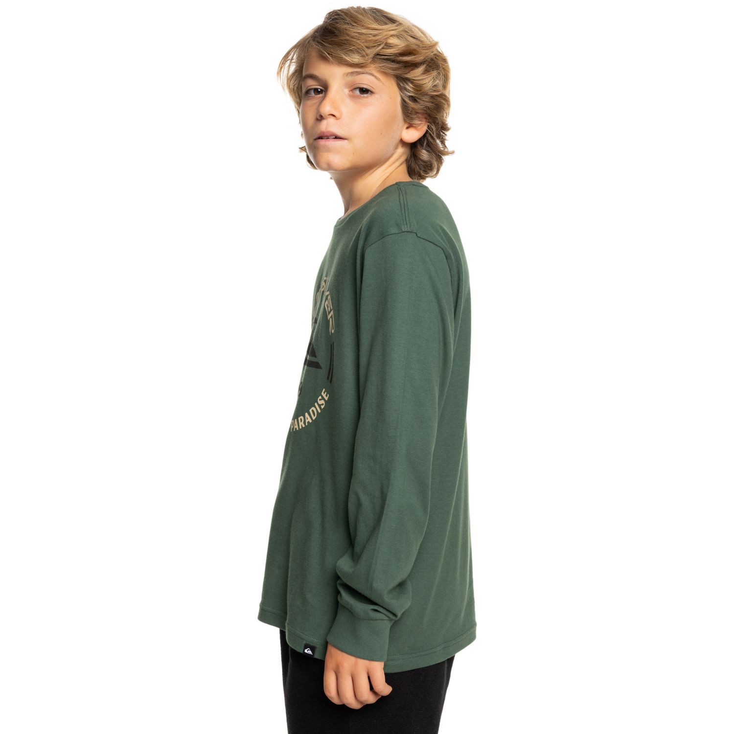 QuiksilverCircle Logo LS Youth