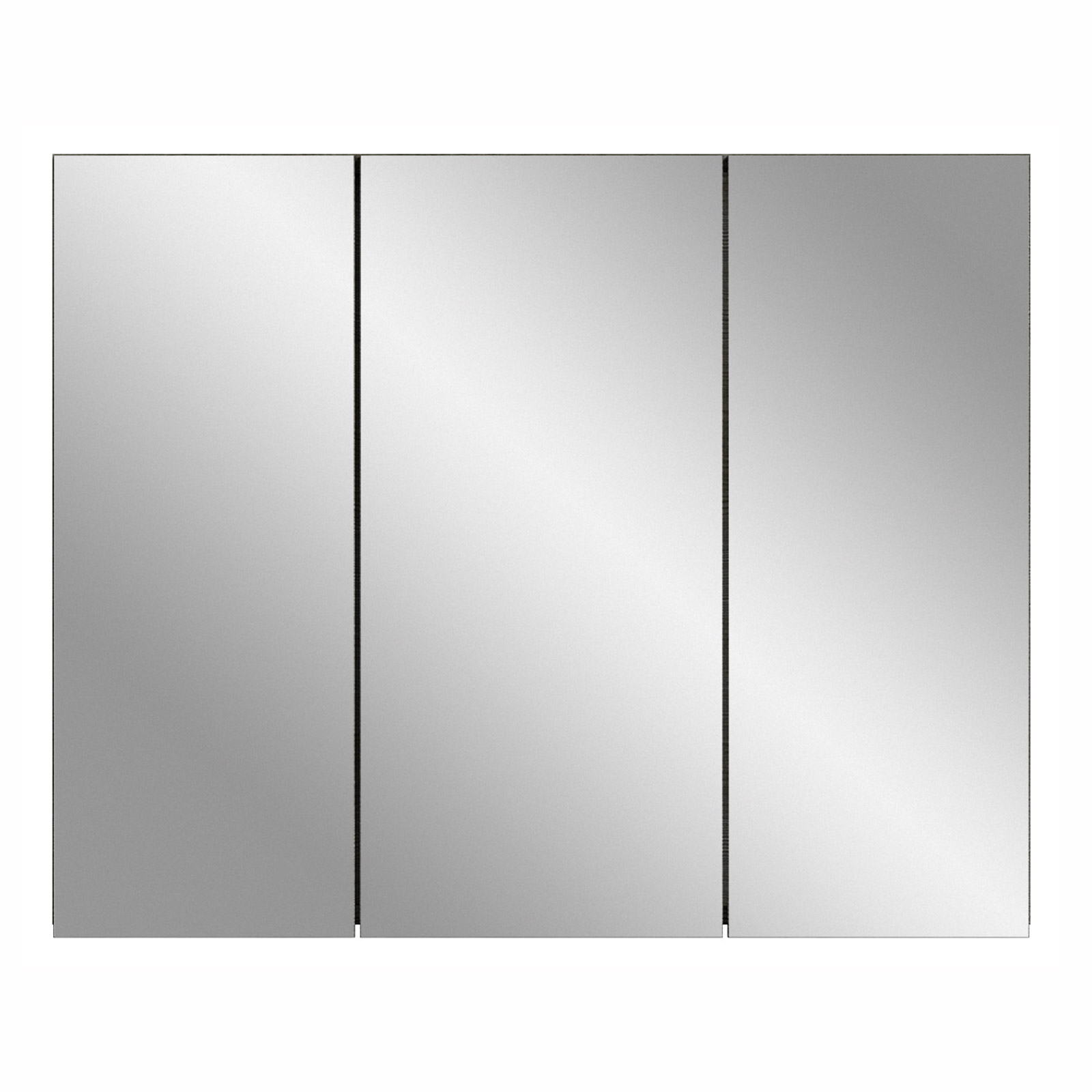 Spiegelschrank SILVER - Rauchsilber - 80 cm