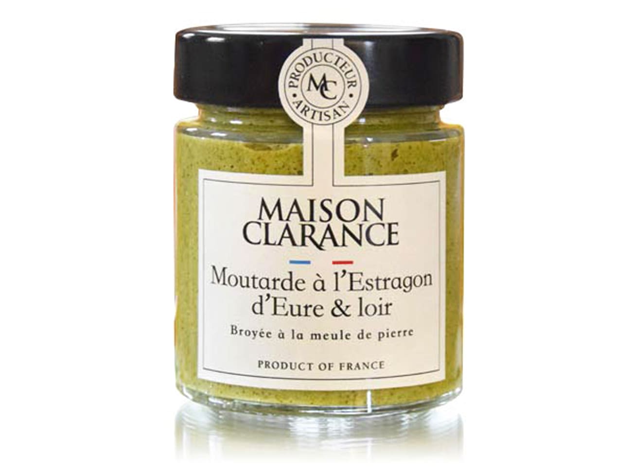 Moutarde à l'estragon - 140 g - Maison Clarance