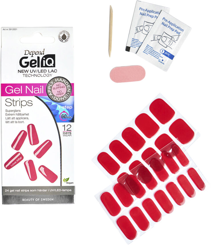 Depend Gel iQ Gel Nail Strips Semi cured n