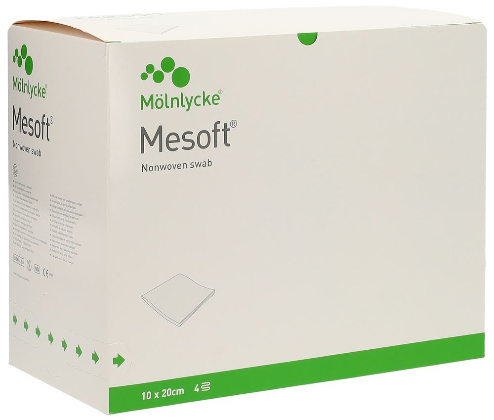 MESOFT Kompressen<br>24 × 5 Stück, 10x20cm, steril
