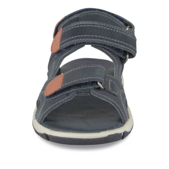 Sandales BLEU TAMS CUIR