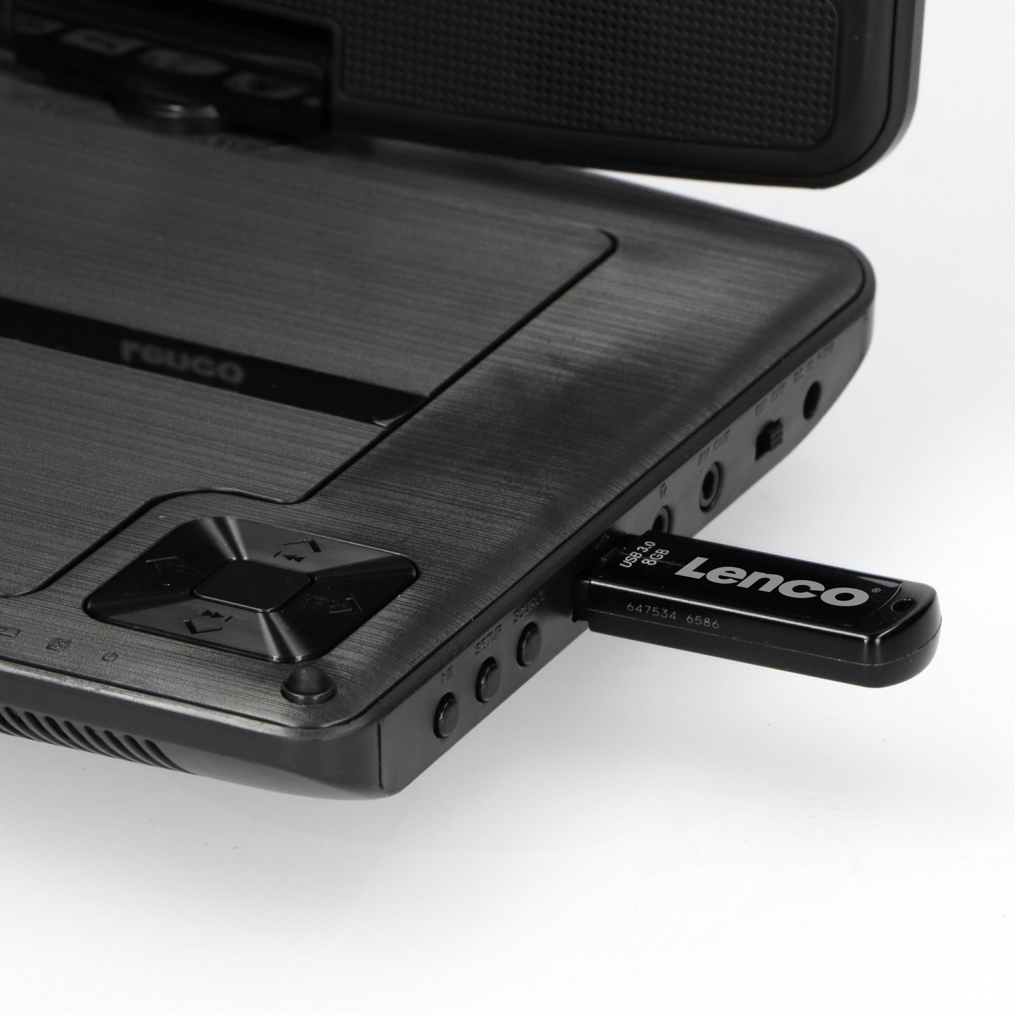 Lenco DVP-901BK 9 inch Portable DVD-speler