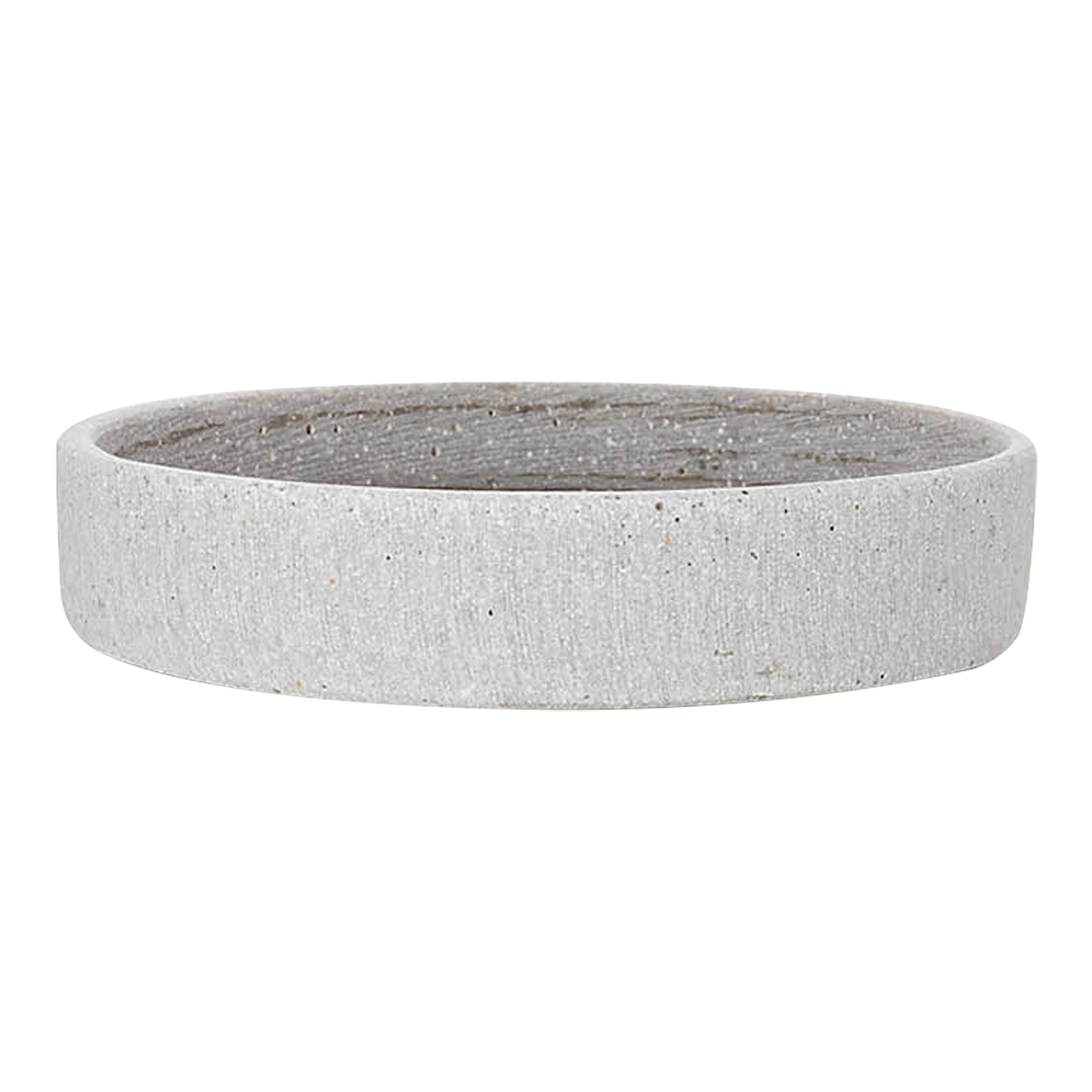 grau, ⌀ 11 x H 2 cm
