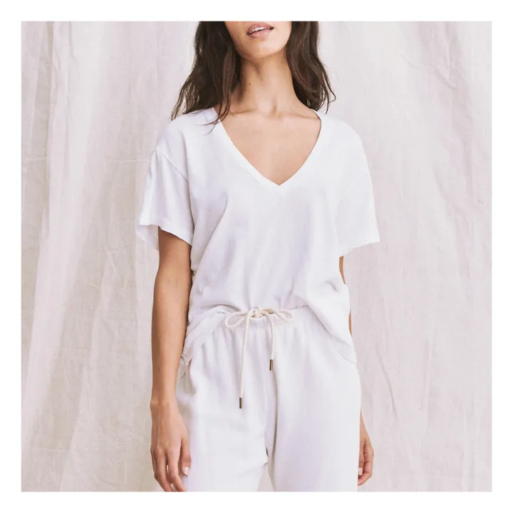 The Great T-shirt The V-Neck | Blanc