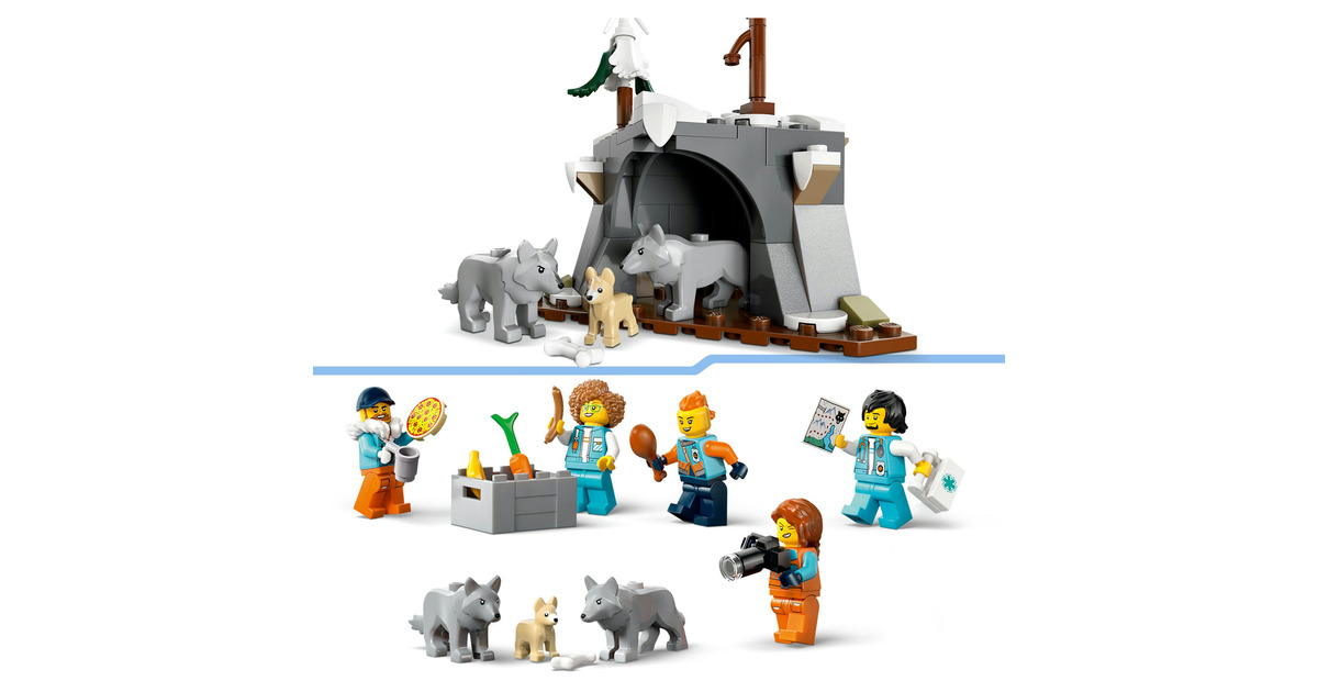 LEGOCity - Laboratoriumtruck op de Noordpool Constructiespeelgoed  (60471)