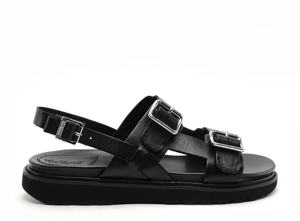 Kickers nu pieds plats femme neosummer 860710 50 noir