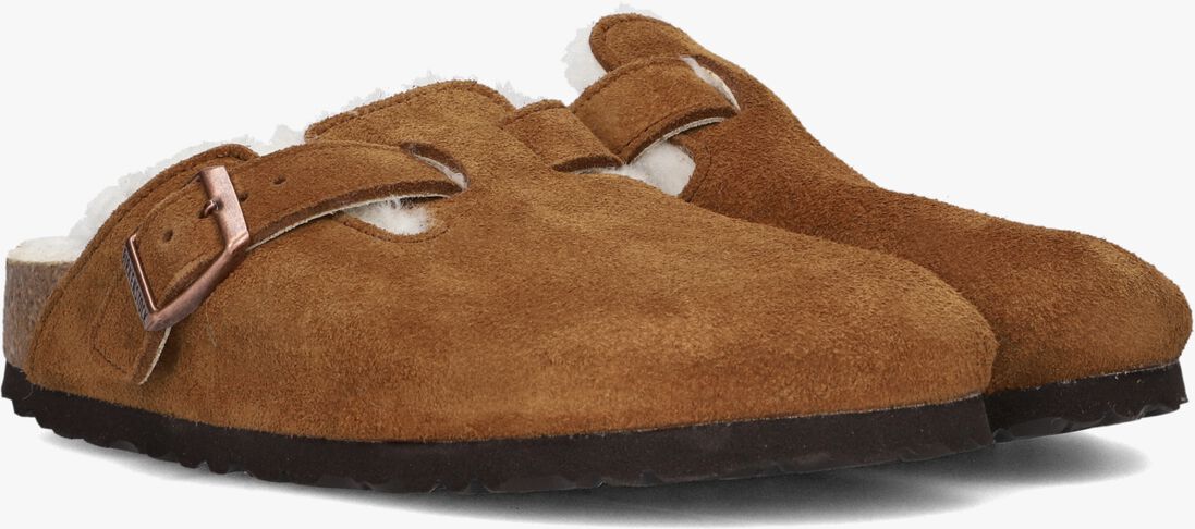 BIRKENSTOCK cognac birkenstock instappers boston shear sue