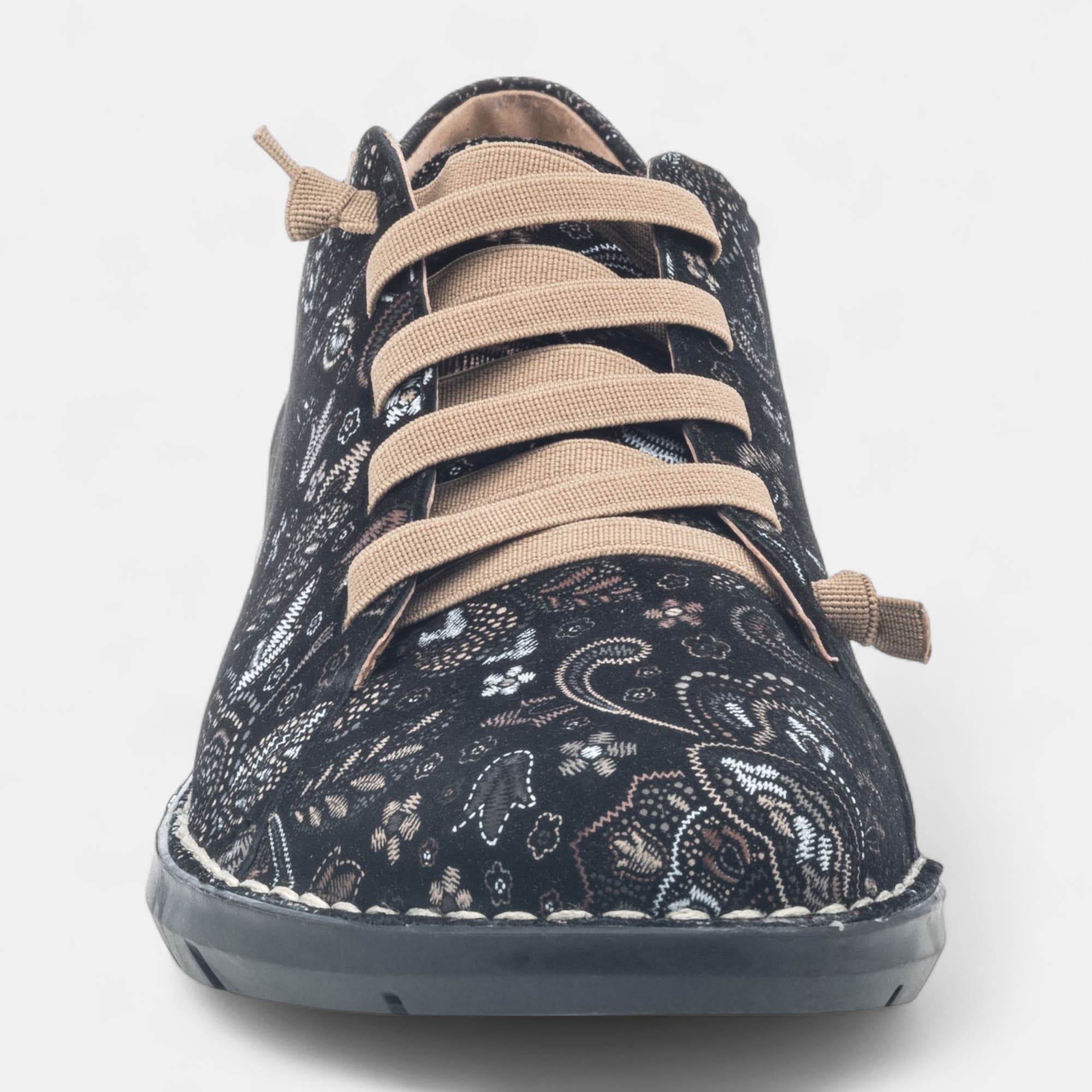 Derbies Femme en cuir multicolore