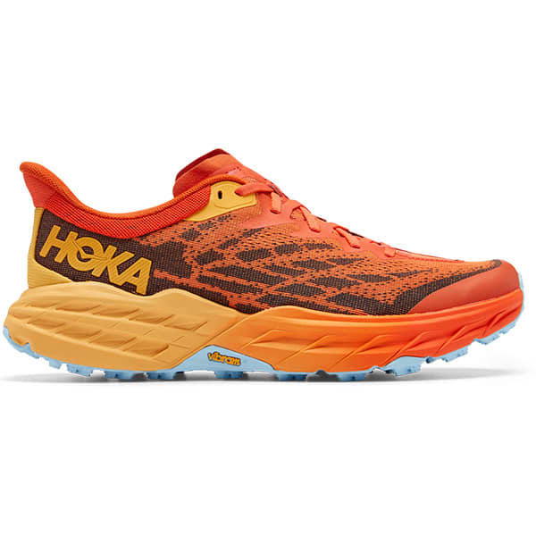 Chaussure trail HOKA ONE ONE SPEEDGOAT 5 PUFFIN’S BILL/AMBER YELLOW