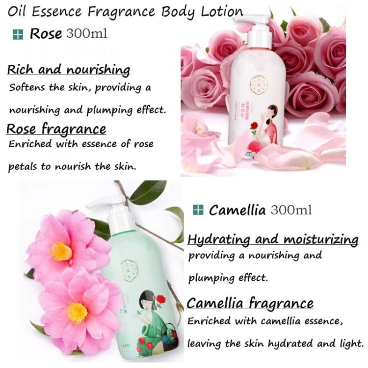 SANSEN - Olie Essence Geur Bodylotion - 2 Soorten