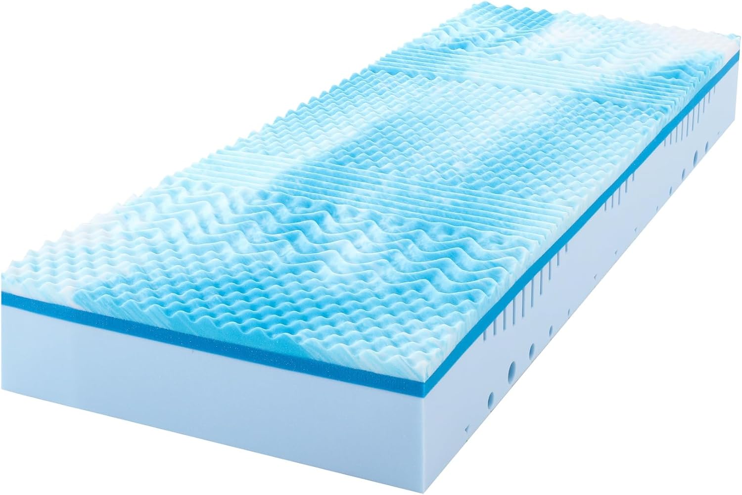 MLILY Pro Matratze 90x200 cm | Memory Foam Matratze mit 22 cm Höhe | Angenehmer Liegekomfort | 7 Komfortzonen und 3 Schichten für erholsamen Schlaf