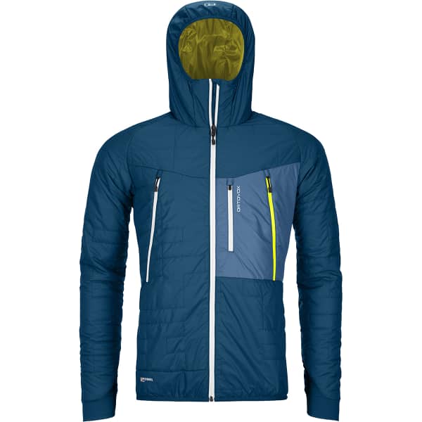 Doudoune ski de randonnée ORTOVOX SWISSWOOL PIZ BOÈ JACKET M PETROL BLUE