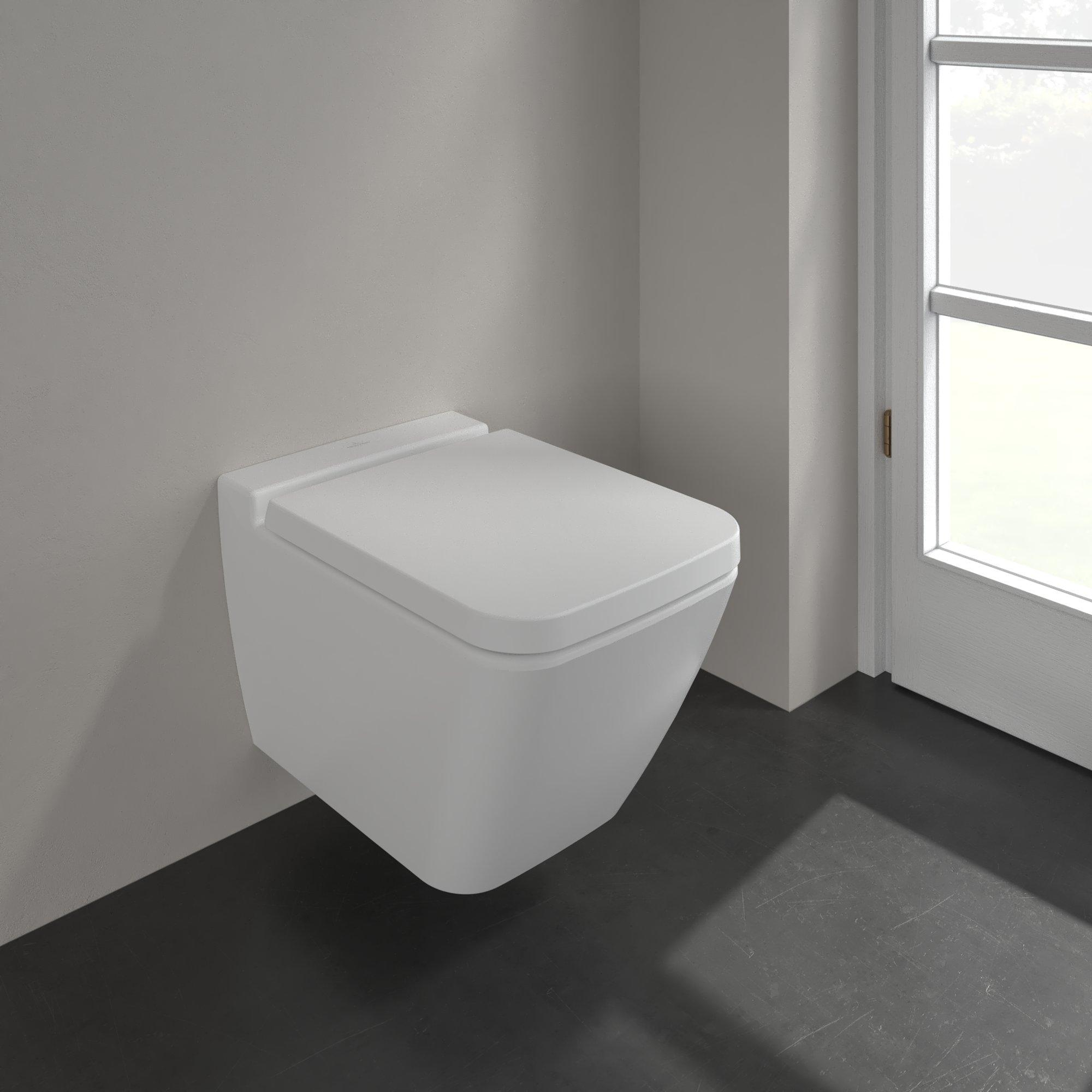 Villeroy & Boch Finion randloos toilet CeramicPlus wit mat