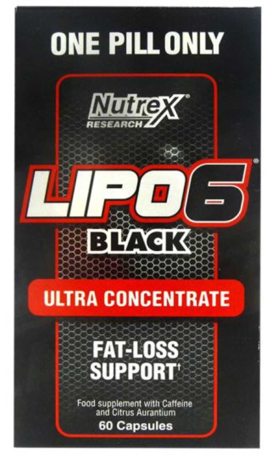 Nutrex Research Lipo 6 Black Ultra Concentrado 60 cápsulas