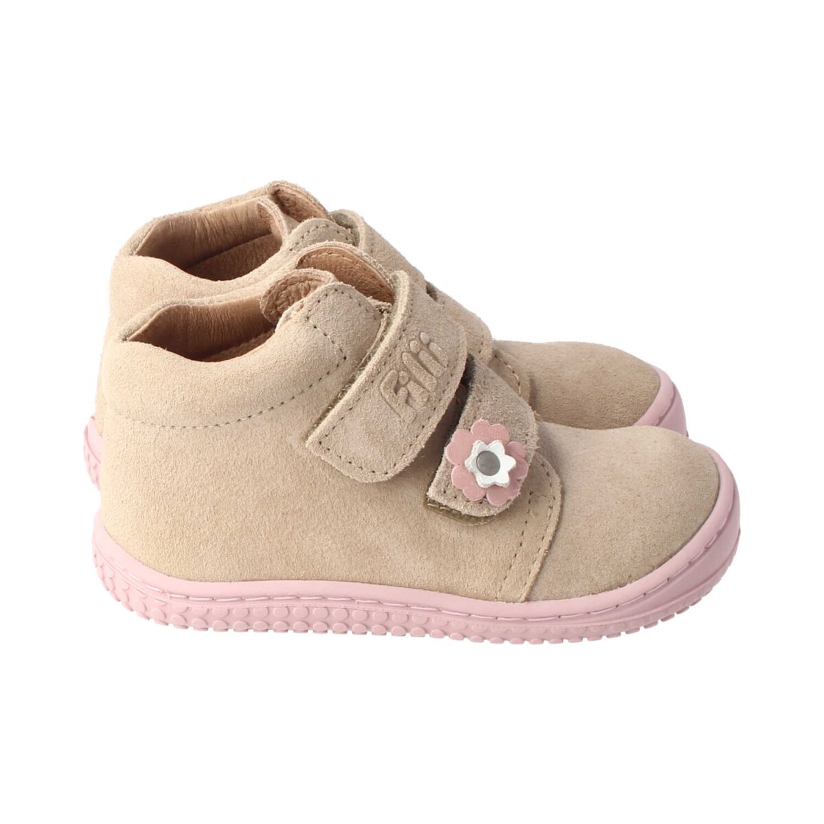 3013-03 ecru CHAMELIION velours leather velcro Weite/M