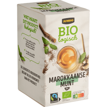 Jumbo Biologisch Marokkaanse Munt 20 Stuks 30 g