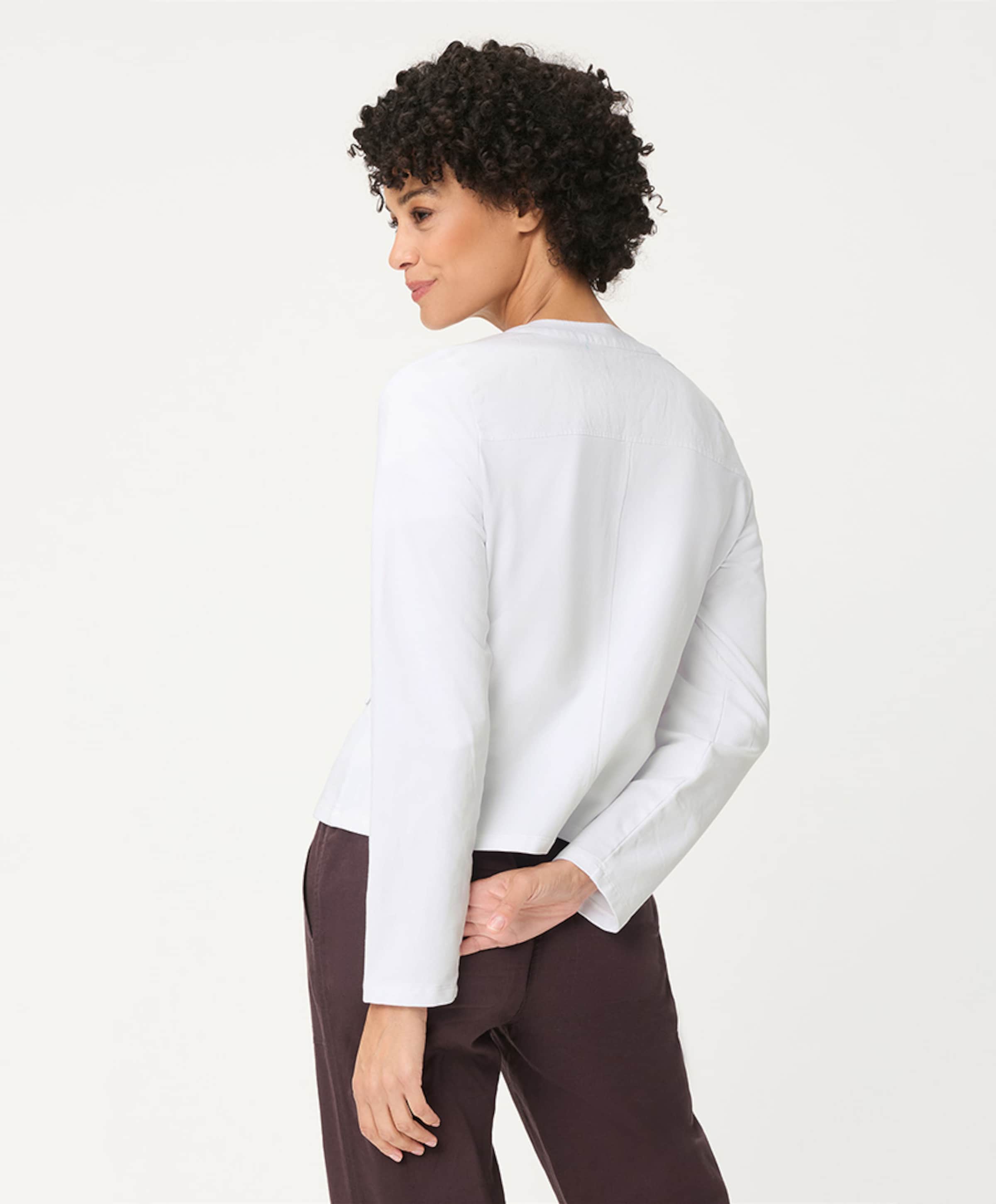 Olsen Dames jas wit