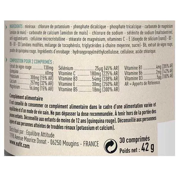 Relaxante muscular Eafit Stop Contract' 30 comprimidos