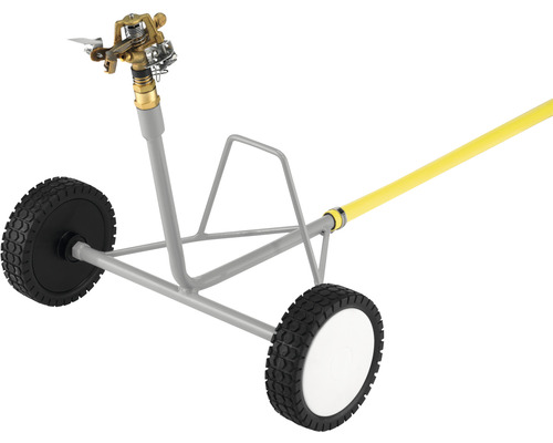 GEKA plus RW40 sproeiwagen inclusief 40 m slang, V 80 metalen cirkel- en sectorsproeiers, GEKA® plus messing fittingen voor een irrigatieoppervlak tot 1220 m²