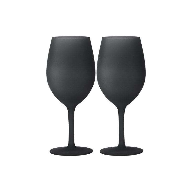Brunner Blacksatin wijnglas - Set van 2