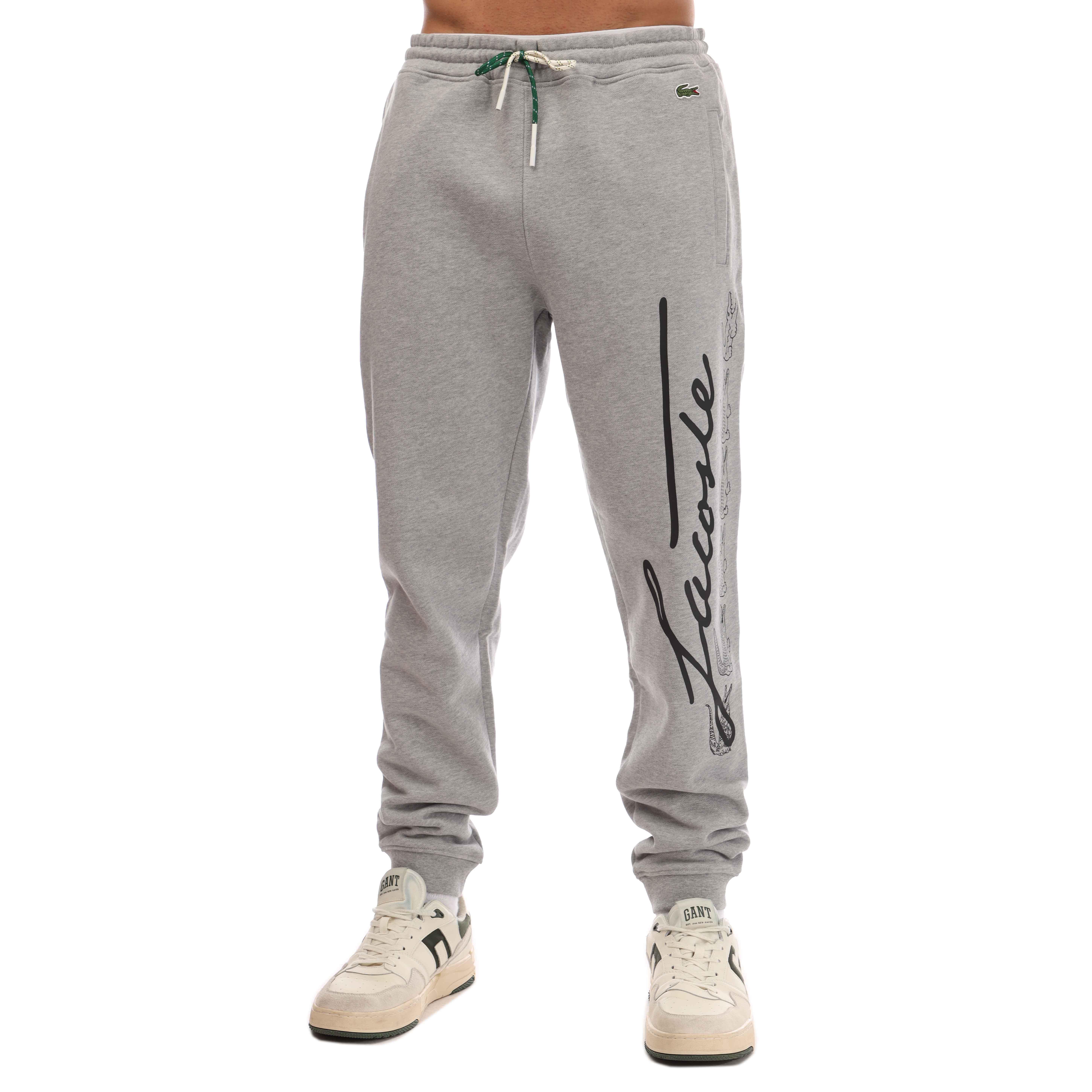 Lacoste Printed Tracksuit Bottoms