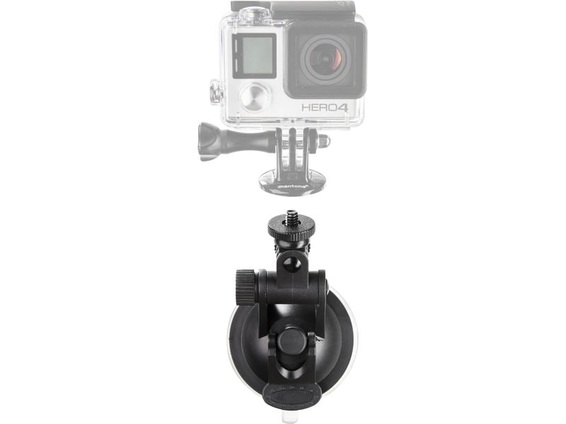 Mantona Saugnapfhalterung L GoPro   1/4