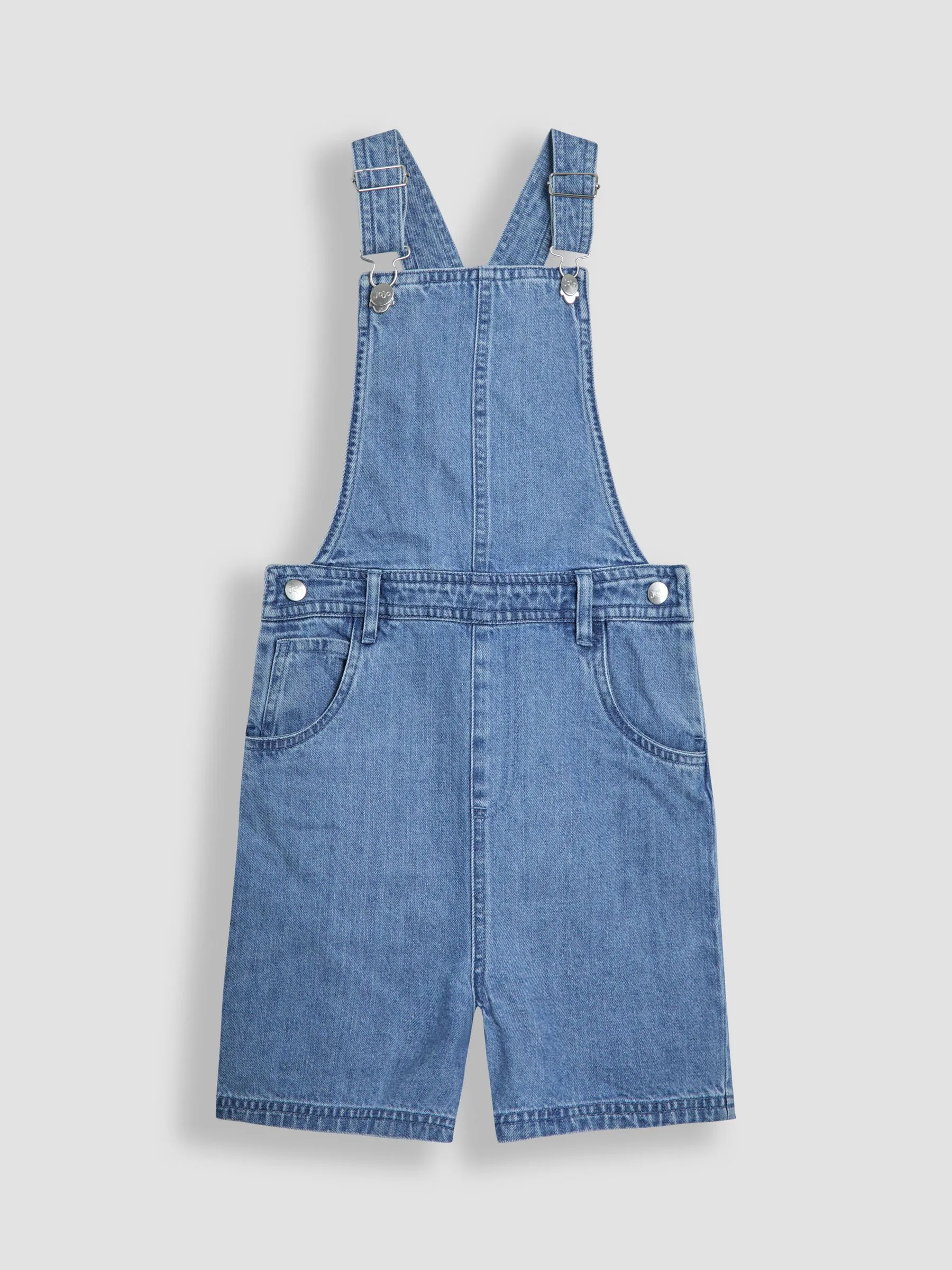 JoJo Maman Bébé Denim Short Dungarees