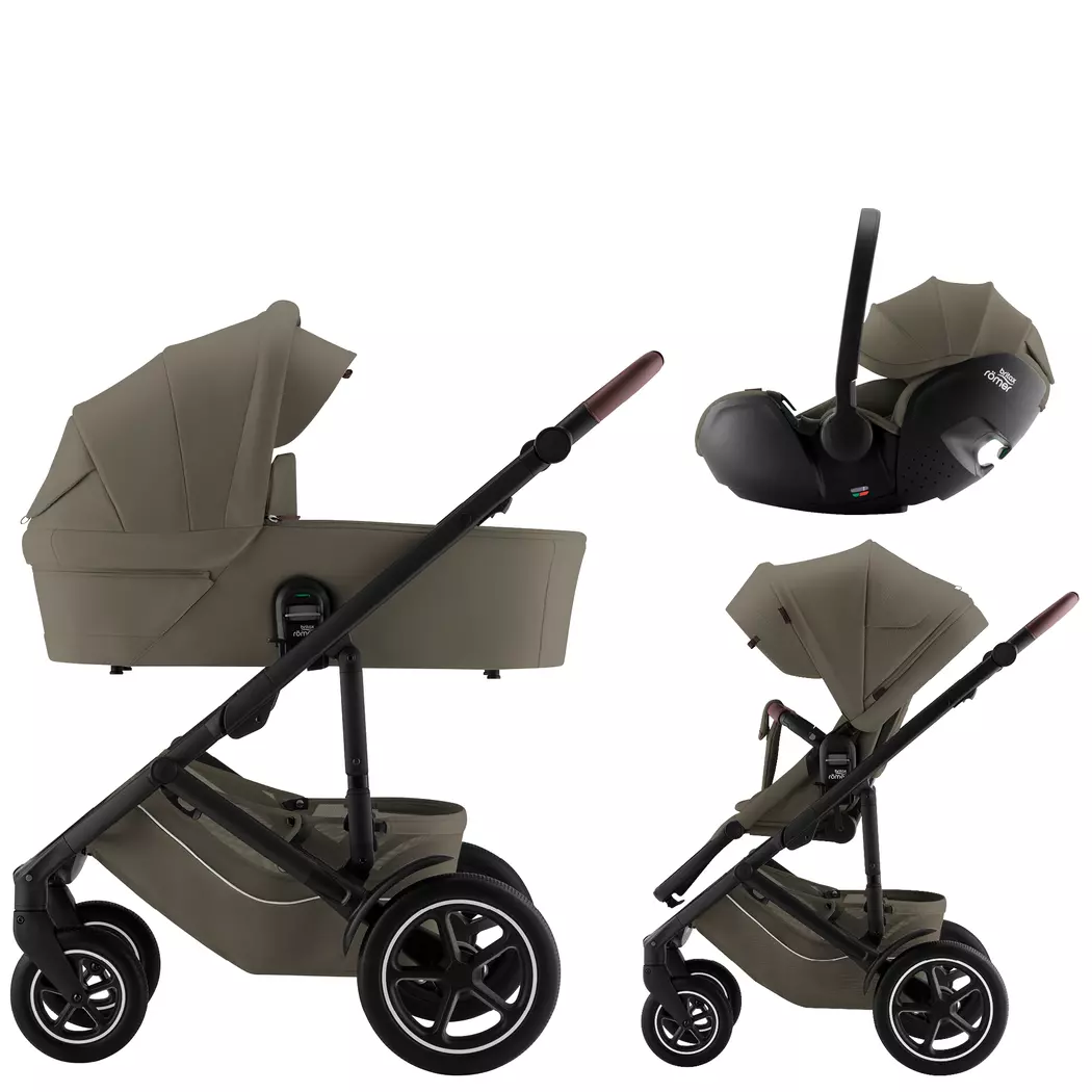 Kombi-Kinderwagen-Set Smile 5Z Urban Olive