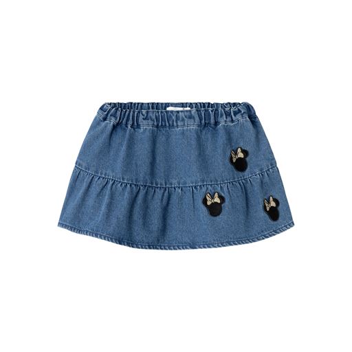 Name It Jina Minnie Nederdel, Dark Denim, 110 cm