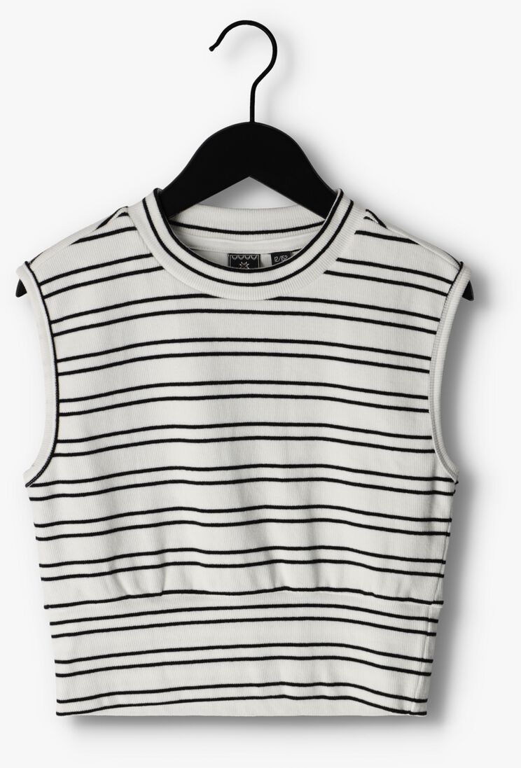 INDIAN BLUE JEANS witte indian blue jeans top cropped singlet striped