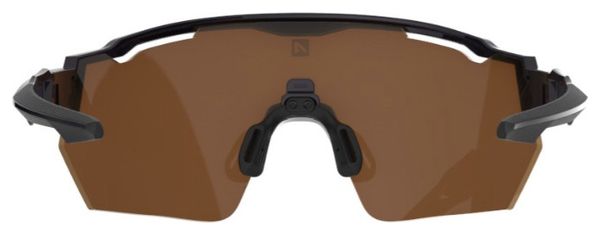 Coffret Lunettes AZR Race RX Noir Verni / Écran hydrophobe Or   Incolore