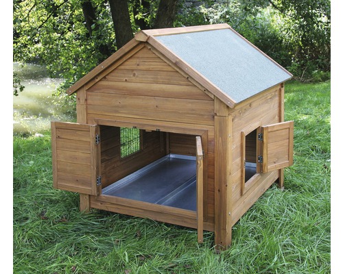Klein dierenhok voor kippen of konijnen 105 x 100 x 108 cm