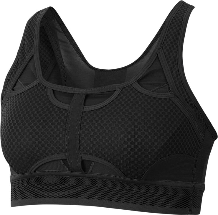 Nike Swoosh Ultrabreathe Medium Support Sports Bh Sort