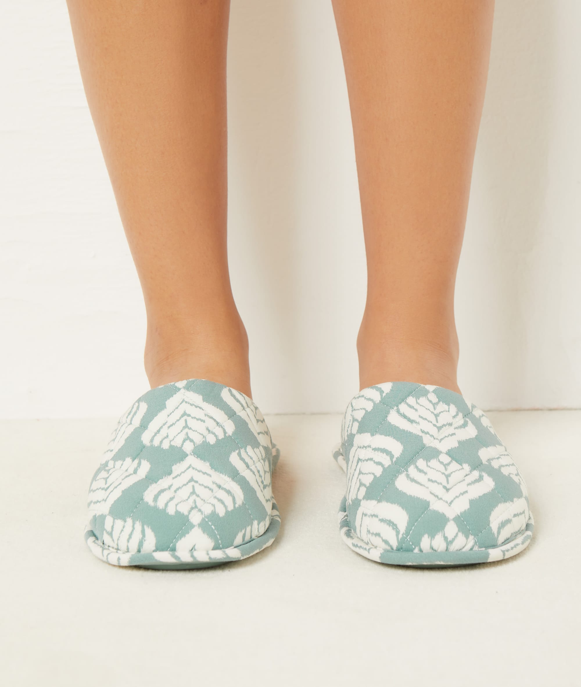 Chaussons mules imprimés
