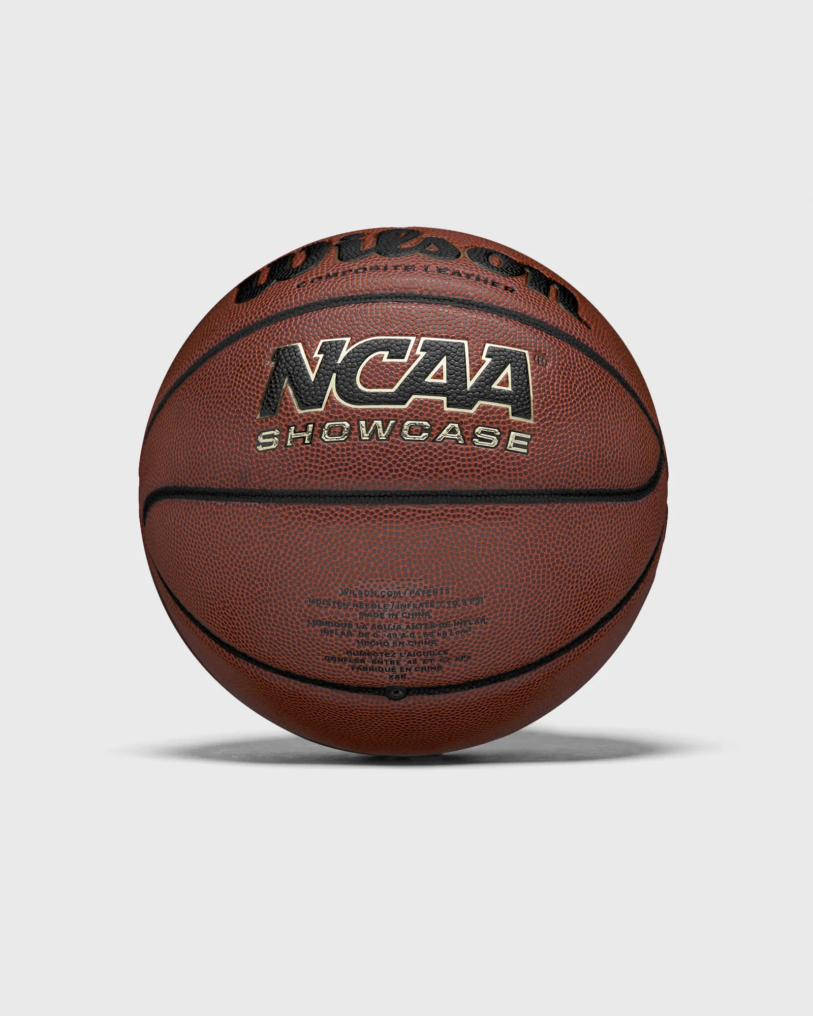 Bola de basquete marrom Wilson NCAA Showcase tamanho 7