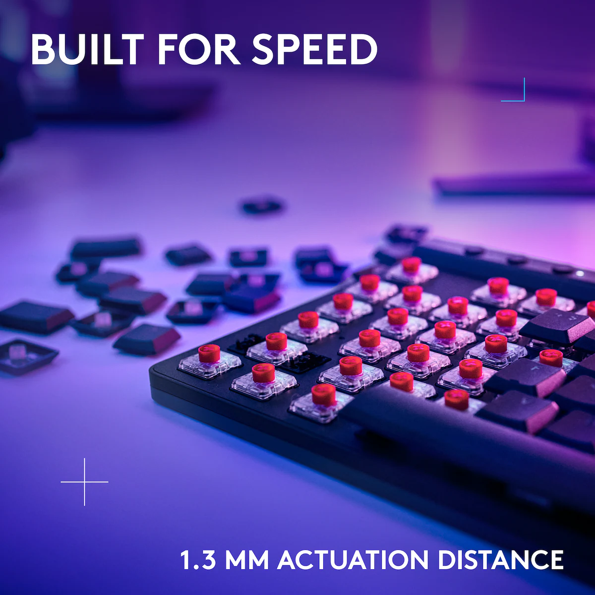 Logitech G G515 gamingtastatur (taktilt, sort)