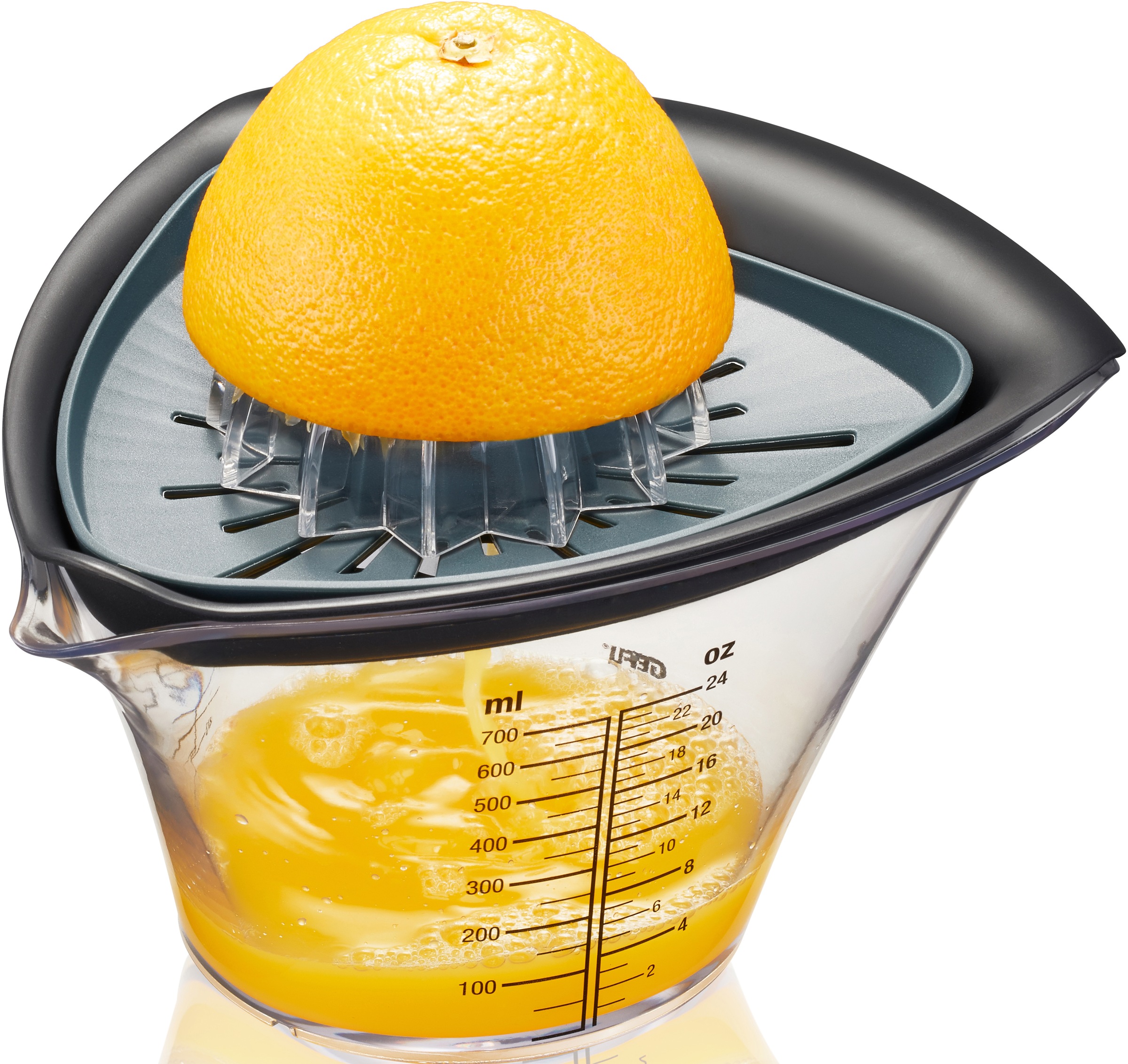 GEFU 2in1 Entsafter Kunststoff, Füllmenge 700 ml