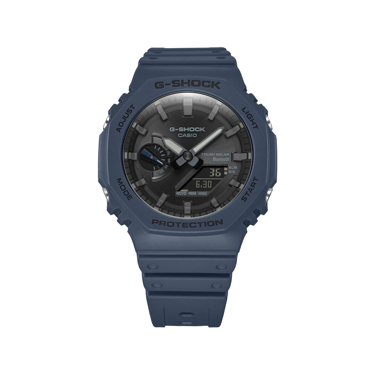 Montre G-SHOCK homme bracelet résine bleue