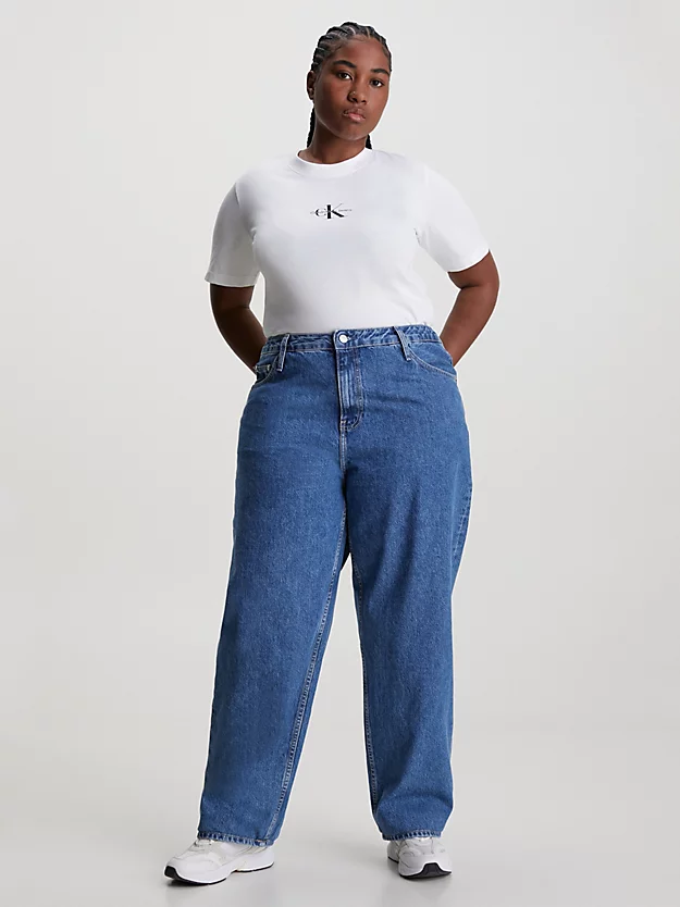 Camiseta Plus Size com monograma