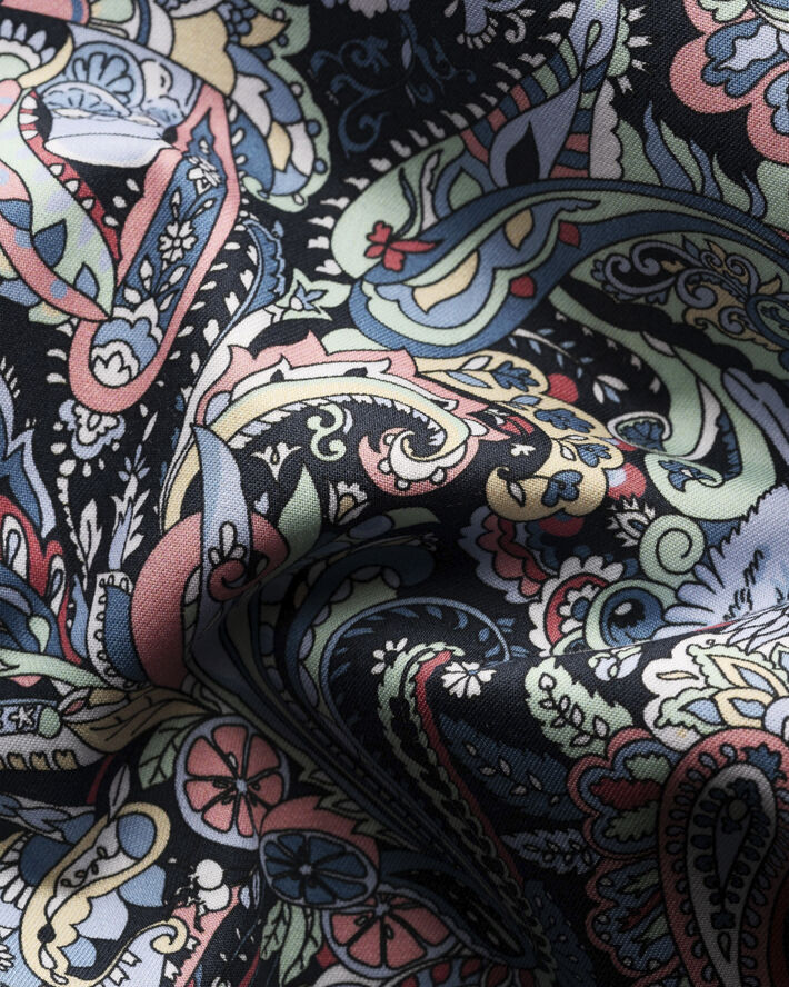 ETON Contemporary Fit Multi Paisley Signature Twill Shirt Multi