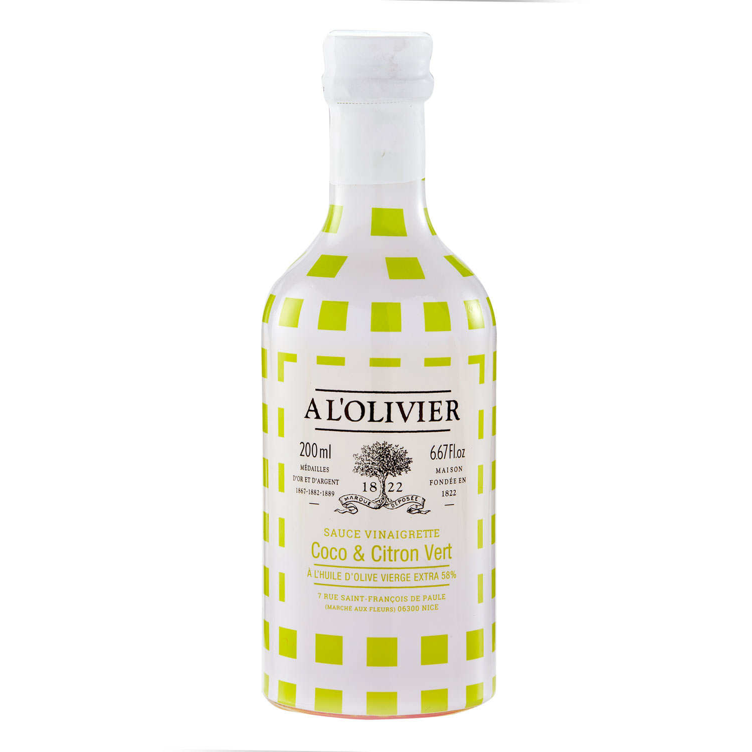 Sauce vinaigrette coco citron vert